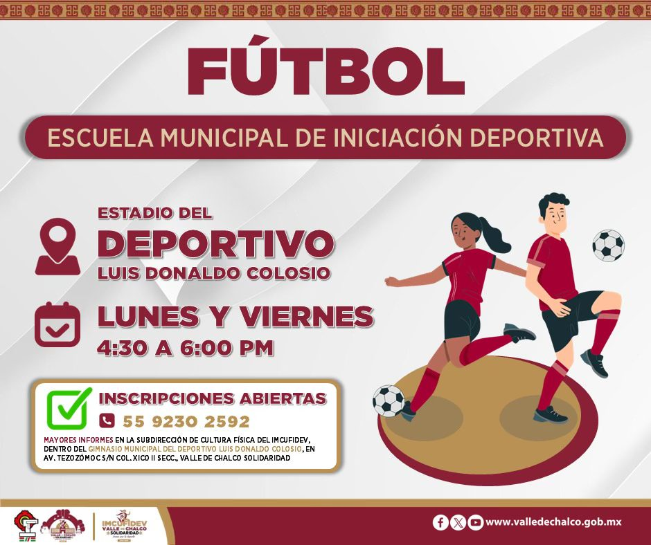 ESCUELA MUNICIPAL DE INICIACIóN DEPORTIVA DE FúTBOL