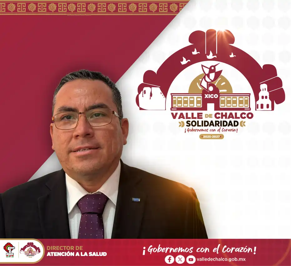 Foto de M. C. Y H. RAÚL MORA XICOTÉNCATL, DIRECTOR DE ATENCIÓN A LA SALUD