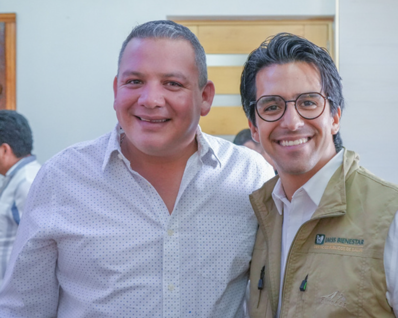 TRABAJO EN EQUIPO ENTRE ALCALDE E IMSS-BIENESTAR