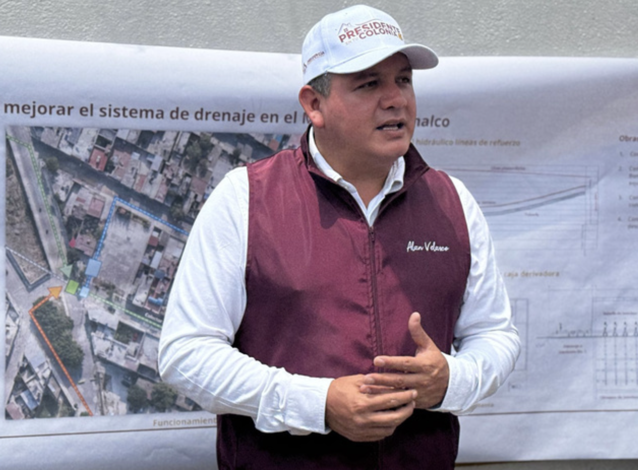 BANDERAZO DE INICIO DE OBRA DE COLECTOR EN LA COLONIA EL TRIUNFO