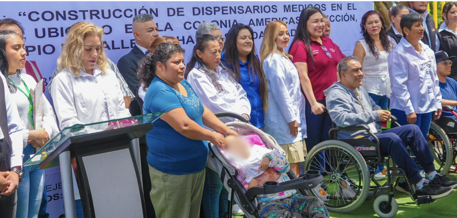 ARRANQUE DE CONSTRUCCION DE DISPENSARIOS MEDICOS