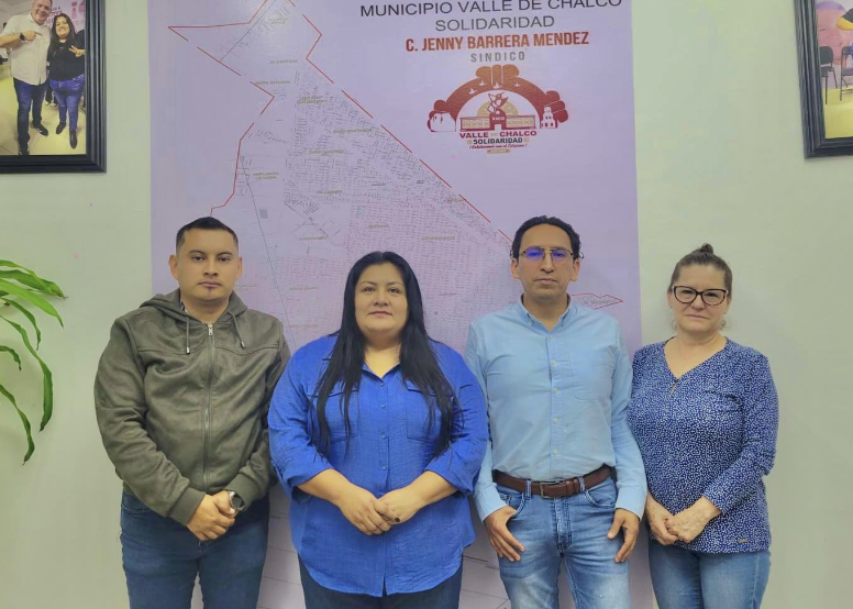 SÍNDICA MUNICIPAL ENCABEZA RECORRIDO PARA REVISAR LÍMITES TERRITORIALES