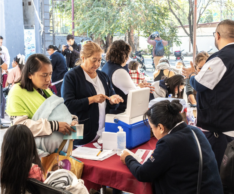 EXITOSA JORNADA DE VACUNACIÓN GRATUITA CONTRA SARAMPIÓN E INFLUENZA