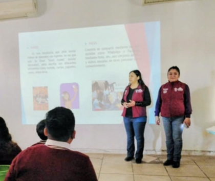 Impulsan acciones de prevención sobre violencia digital en estudiantes de Valle de Chalco 