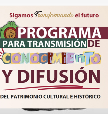 TRIPTICO EDUCACION Y CULTURA TRANSMISION DEL CONOCIMIENTO