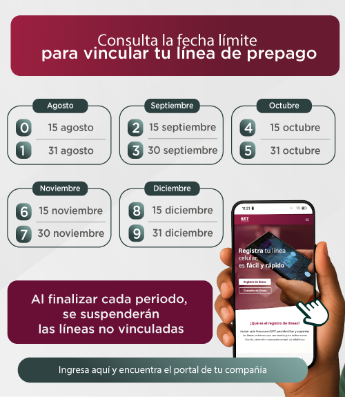 FECHA LíMITE PARA 